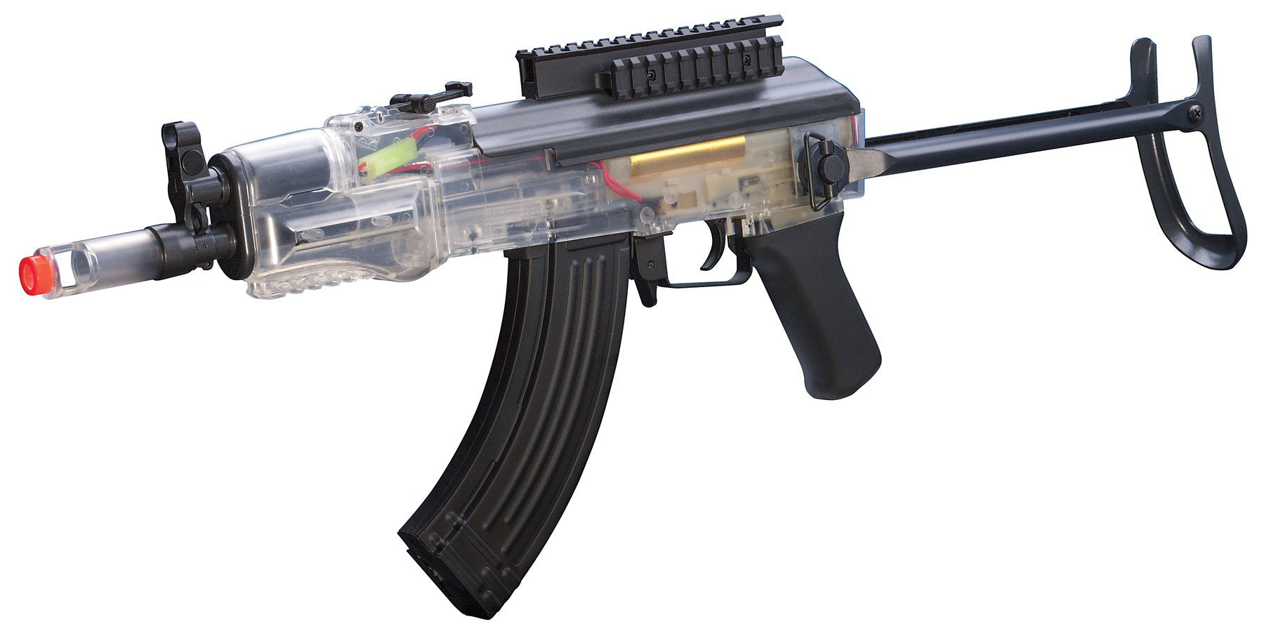 GameFace 76 Airsoft Rifle, Black/Clear