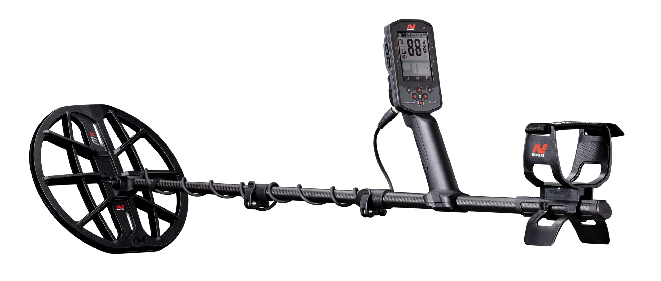 Minelab Manticore High-Power Multi-IQ+ Waterproof Metal Detector