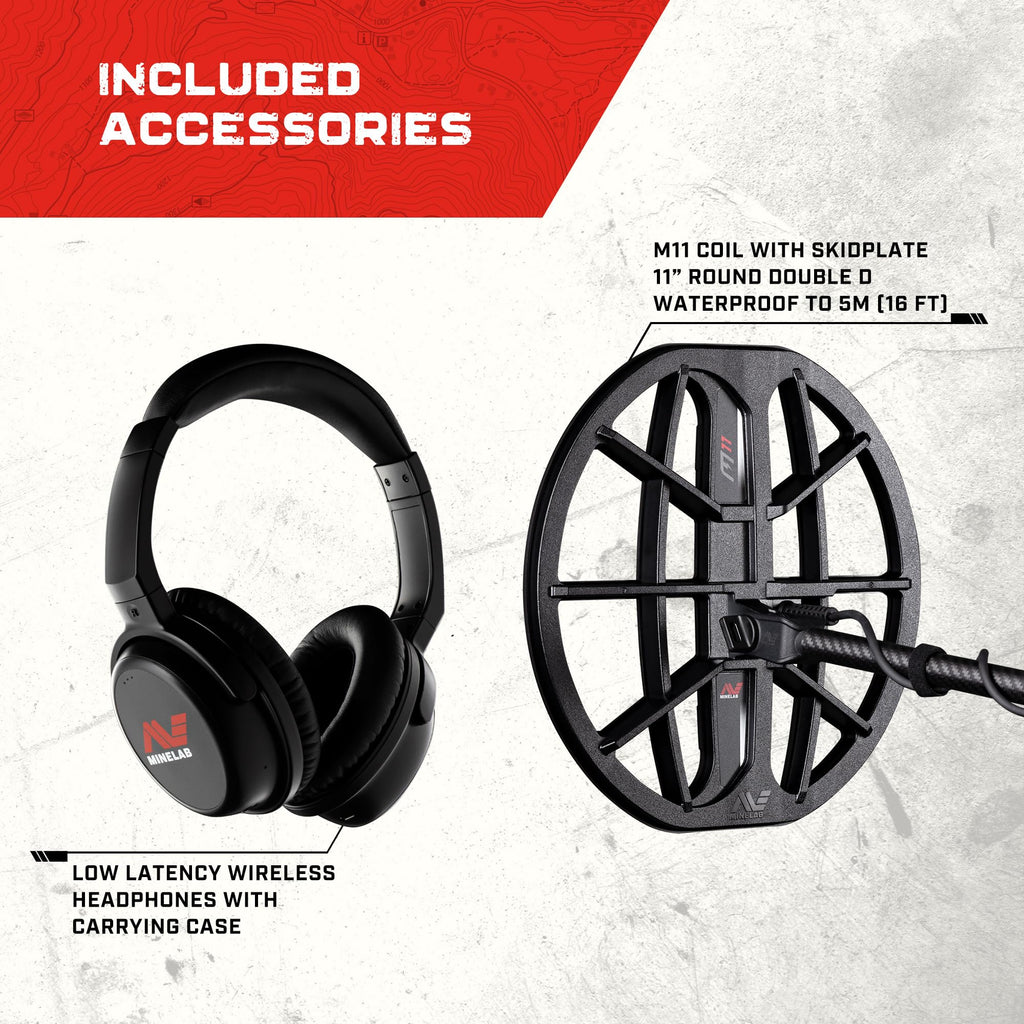 Minelab Manticore High-Power Multi-IQ+ Waterproof Metal Detector
