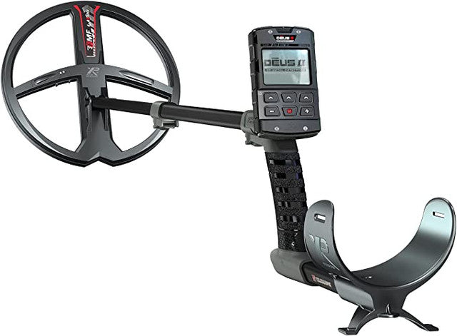 XP DEUS II RC Detector - 28 FMF Coil (11"), RC, ENGLISH Manual, US Charger