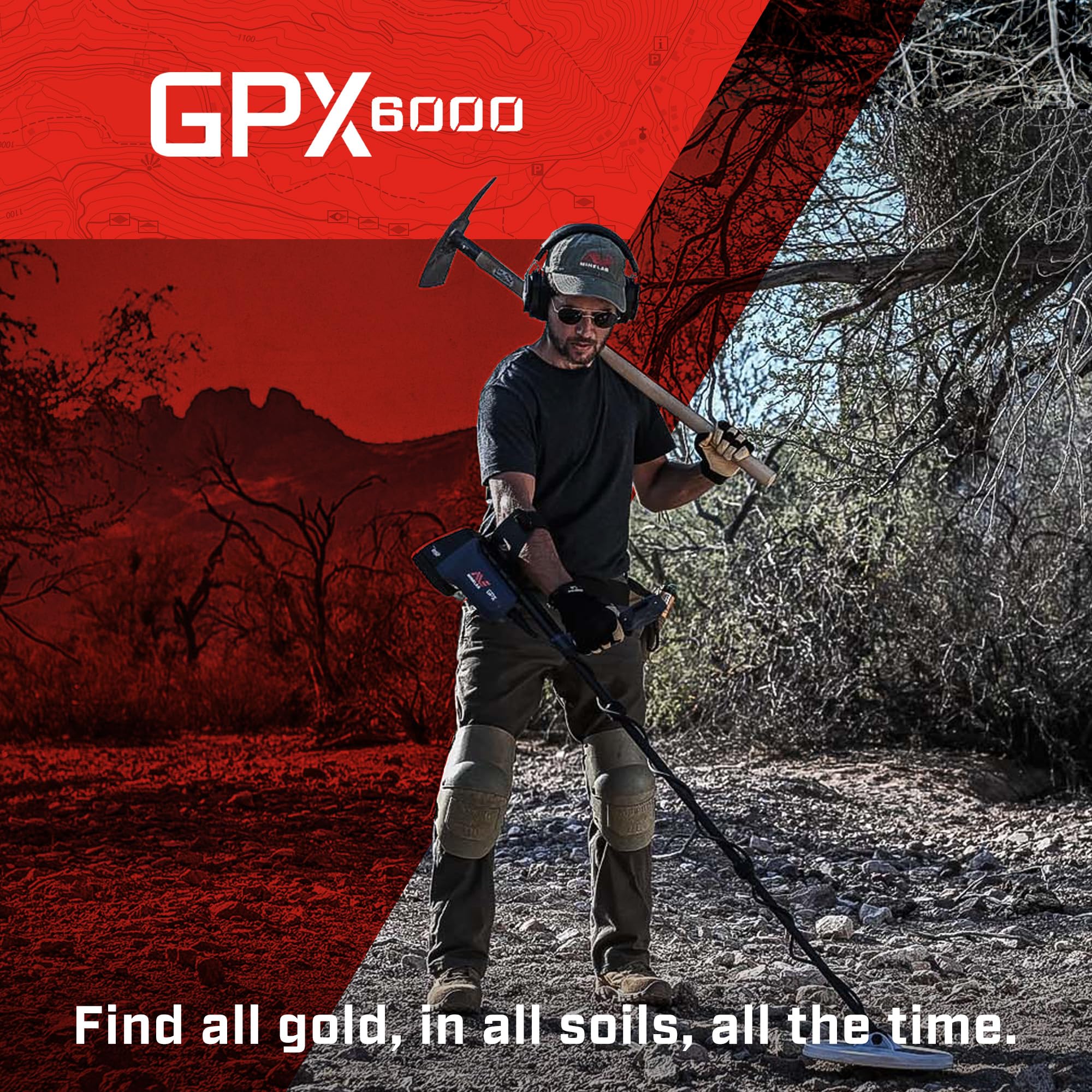 Minelab GPX 6000 All Gold Detector